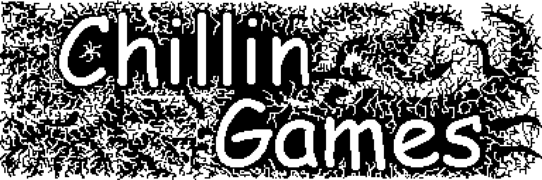 Large logo for chillin games with tentacles coming out