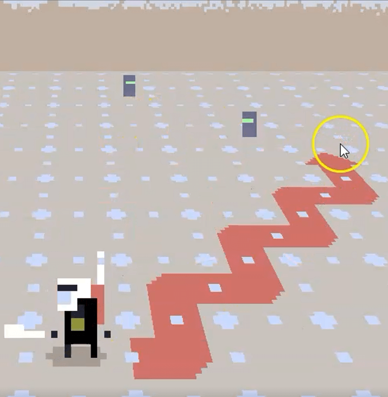 Screen shot of latest game: Rehibilitation